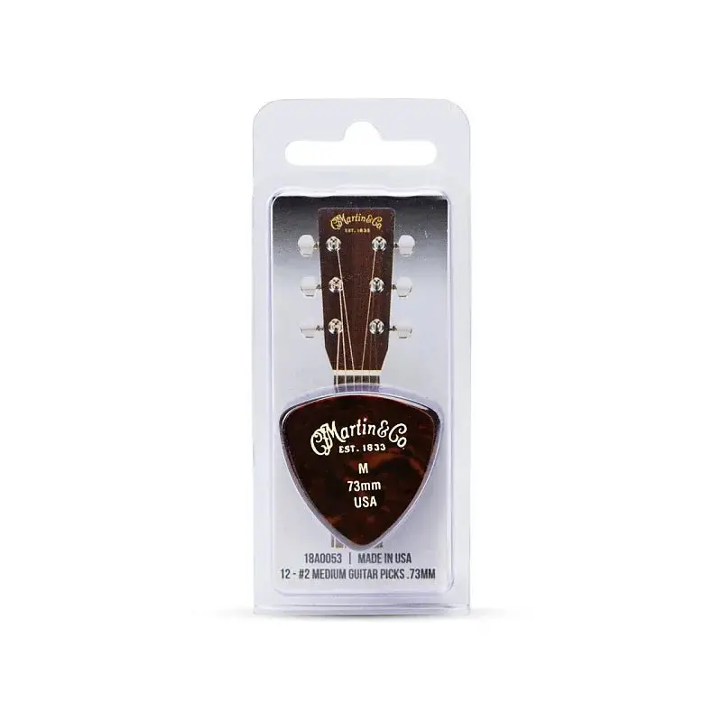 Martin Picks 346 Medium .73Mm 18A0053 Faux Tortoise Pack Of 12 1