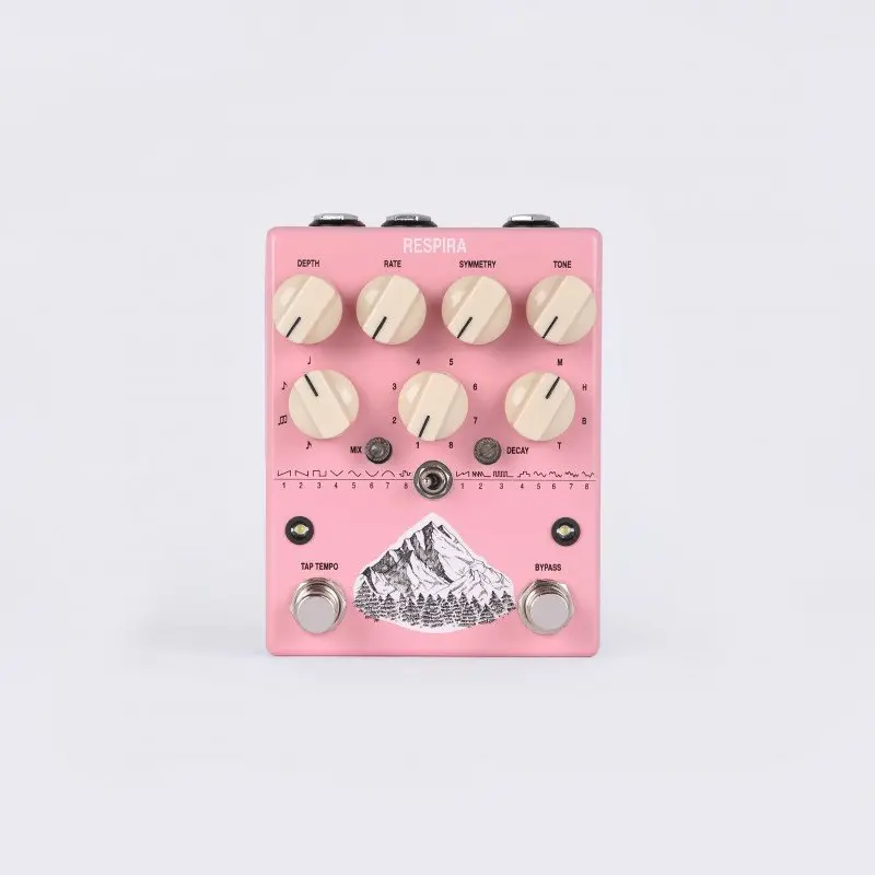 Ac Noises Respira Ltd. Pink Shimmer Reverb & Multimode Lfo Tremolo Demo Model 1