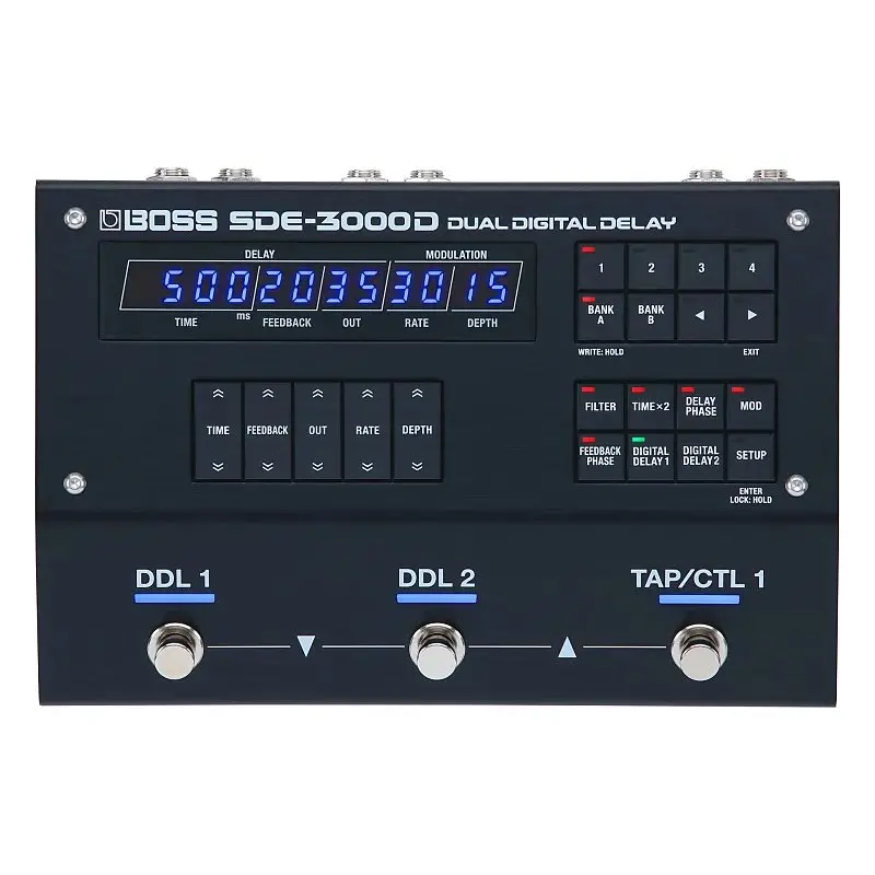 Boss Sde-3000D Dual Digital Delay *Free Shipping In The Us* 1