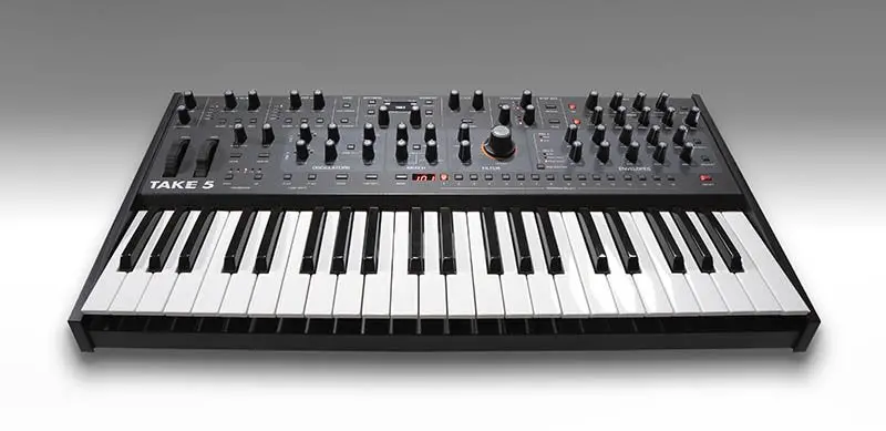 Sequential Circuits Take 5 Compact Synthesizer- Demo Unit  *Free Shipping In The Us* 1