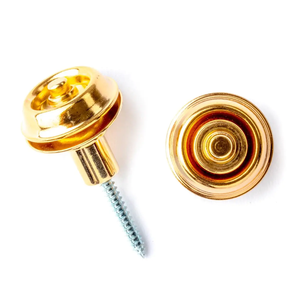 Dunlop Straplok Retainer System Flush Mount Sls1404g Gold 1