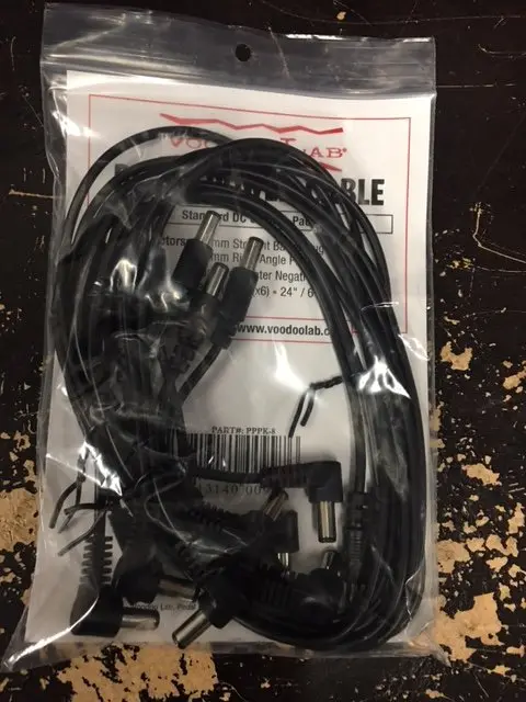 Voodoo Lab Pppk-8 Pedal Power Cable Pack - 8 Cables 1