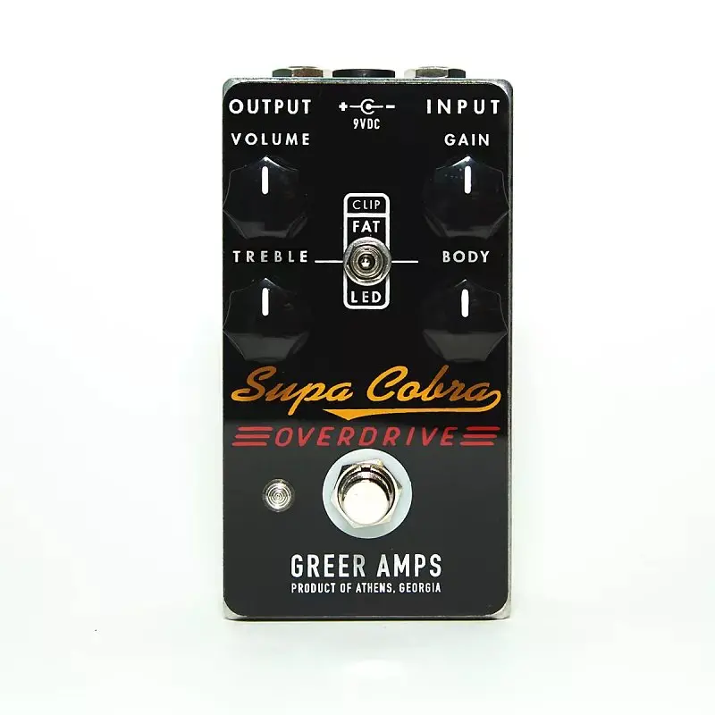 Greer Amplifiers Supa Cobra Overdrive - Discontinued 1