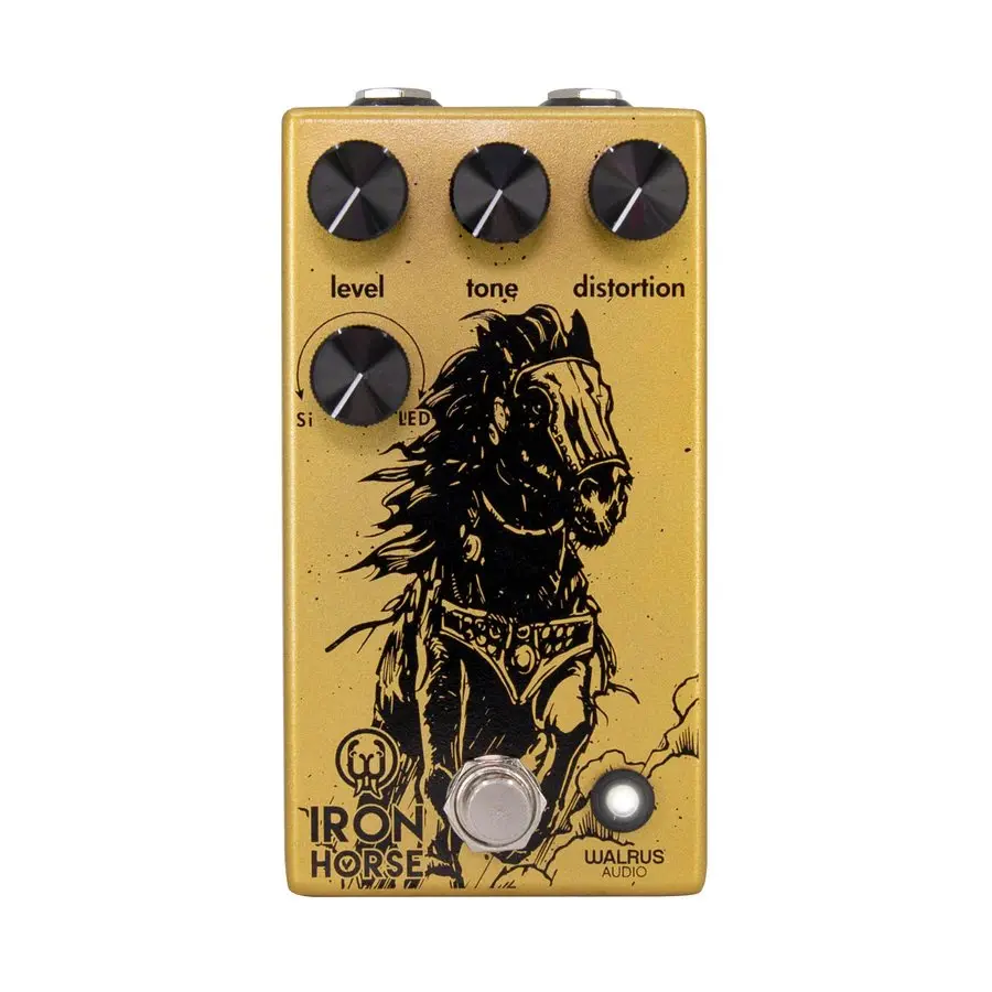 Walrus Audio Iron Horse V3 Lm308 Distortion *Free Shipping In The Usa* 1