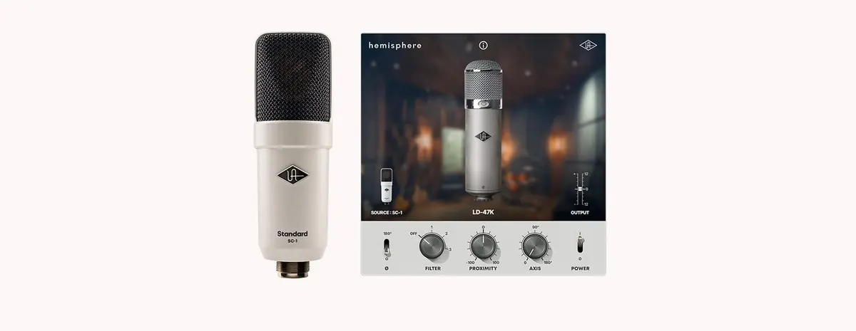 Uafx Universal Audio Standard Sc-1 Condenser Microphone *Free Shipping In The Usa* *B-Stock* 1