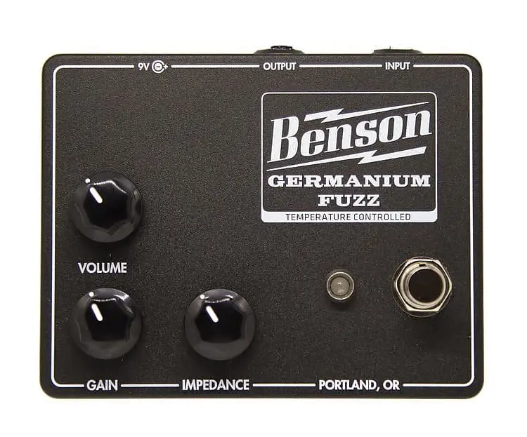 Benson Germanium Fuzz Studio Black *Free Shipping In The Us* 1