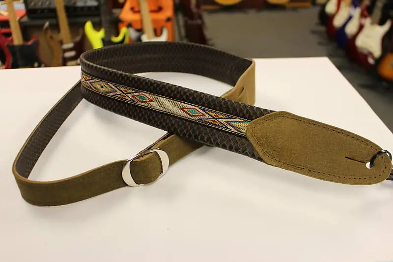 Lm Strap Ls-21 "Americana" Guitar Strap *Free Shipping In The Usa* 1