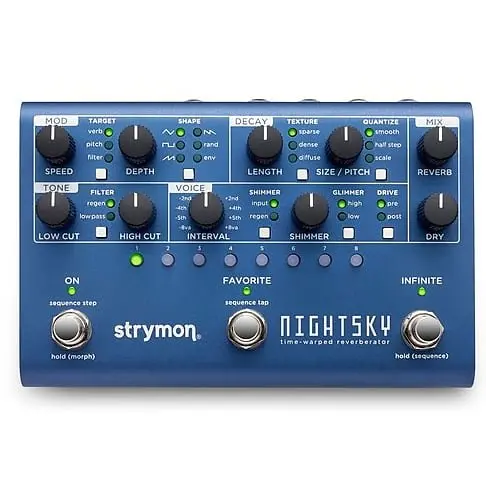 Strymon  Nightsky Time-Warped Reverberator *Free Shipping In The Us* 1