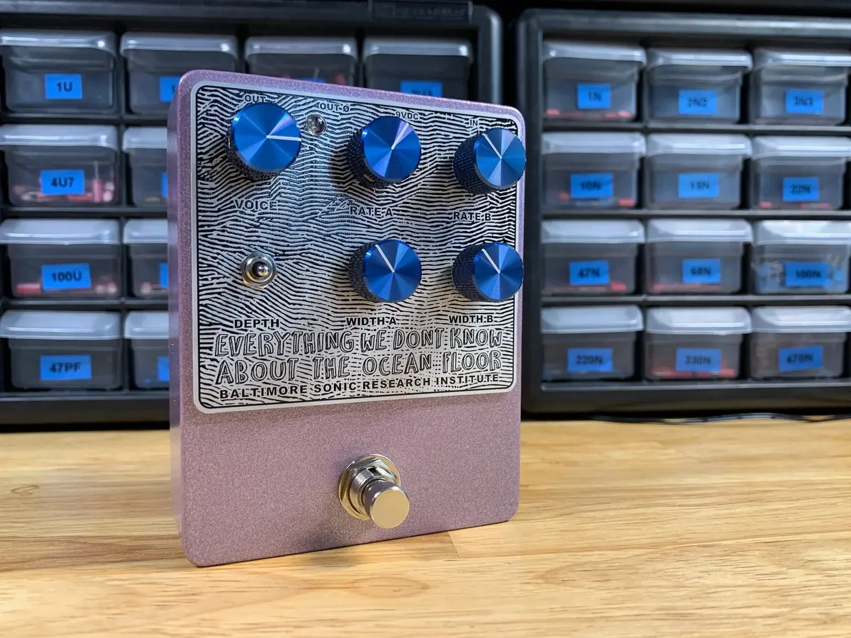 Baltimore Sonic Research Institute Everything We Dont Know About The Ocean Floor | Dual Lfo Chorus *Free Shipping In The Us* 1