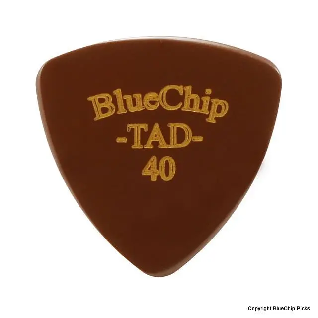 Blue Chip Tad40 Guitar Picks (Single Guitar Pick) 1