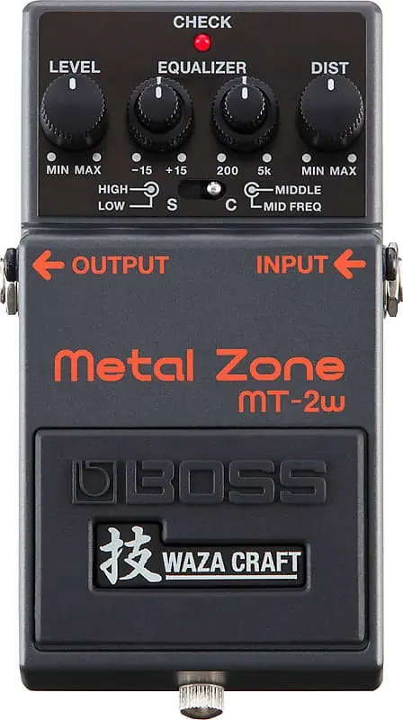 Boss Mt-2W Metal Zone Waza Craft *Free Shipping In The Usa 1