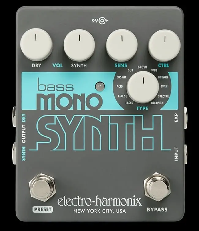 Electro-Harmonix Bass Mono Synth *Free Shipping In The Usa* 1