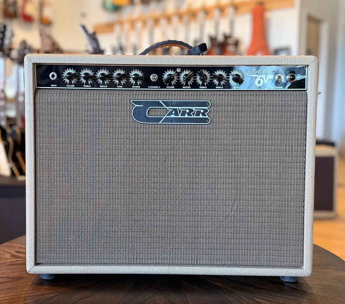 Carr Slant V6 40 Watt 1X 12 Combo Fawn Tolex 1