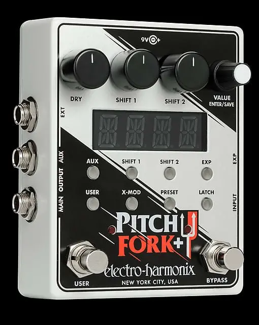Electro-Harmonix Pitch Fork Plus + Polyphonic Pitch Shifter *Free Shipping In The Usa* 1