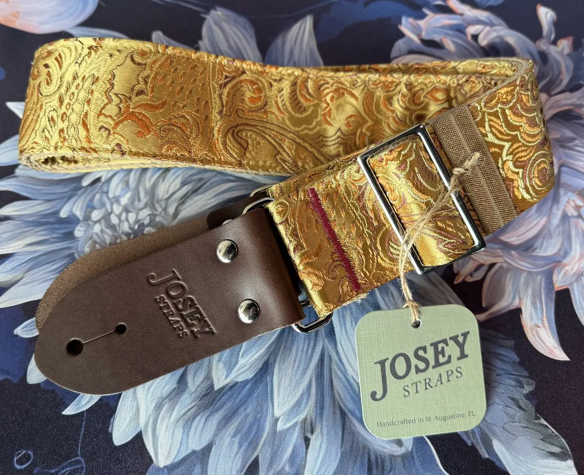 Josey Straps "The Sovereign" Guitar Strap *Free Shipping In The Usa* 1