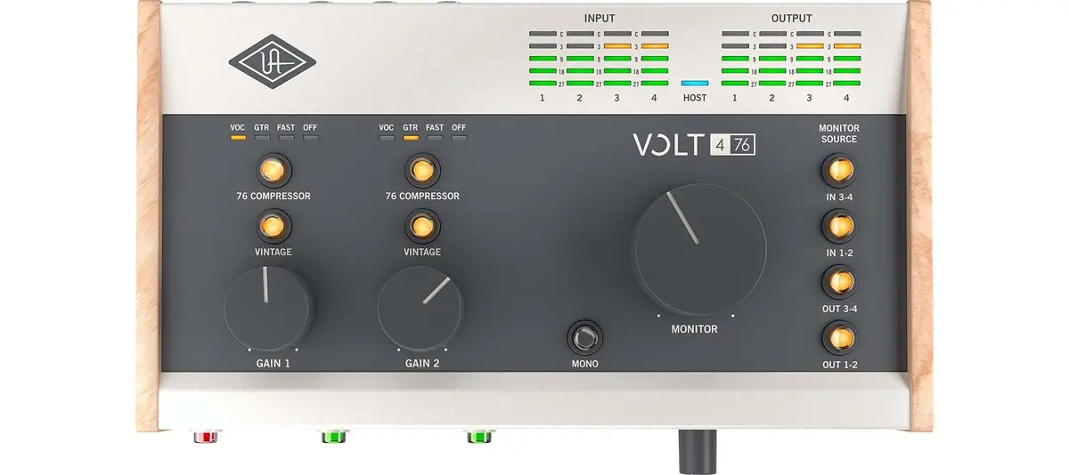 Universal Audio Volt 476 Audio Io Usb 2.0 *Free Shipping In The Usa* 1