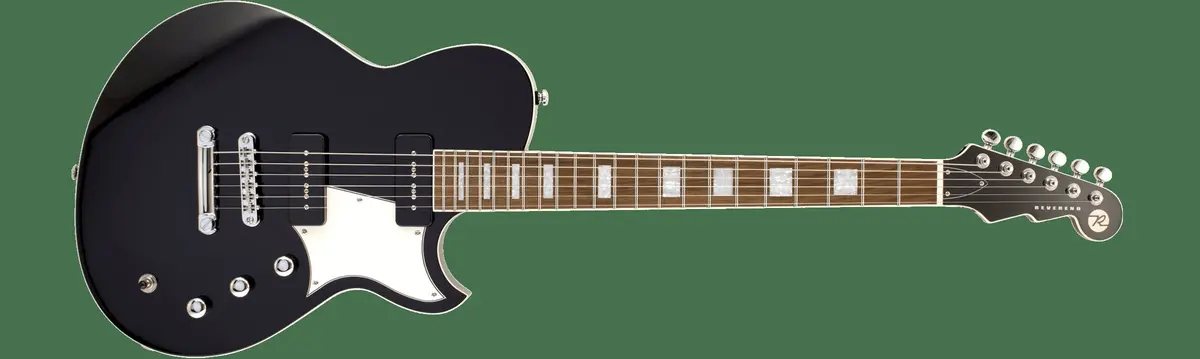 Reverend Contender 290 Midnight Black *Free Shipping In The Usa* 1