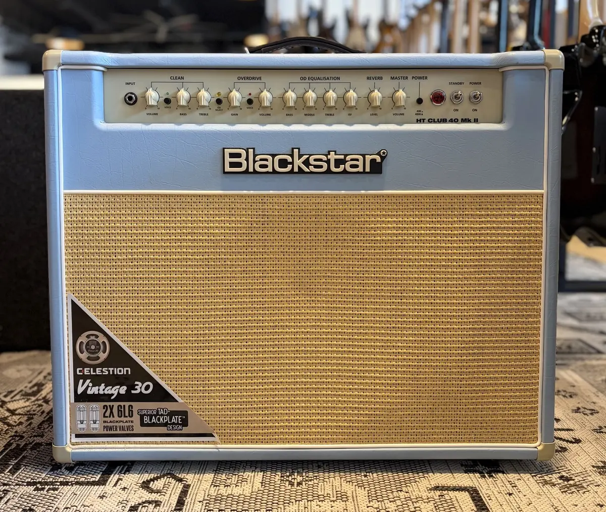 Blackstar Ht Club 40 Mkii - Black & Blue Special Edition 1