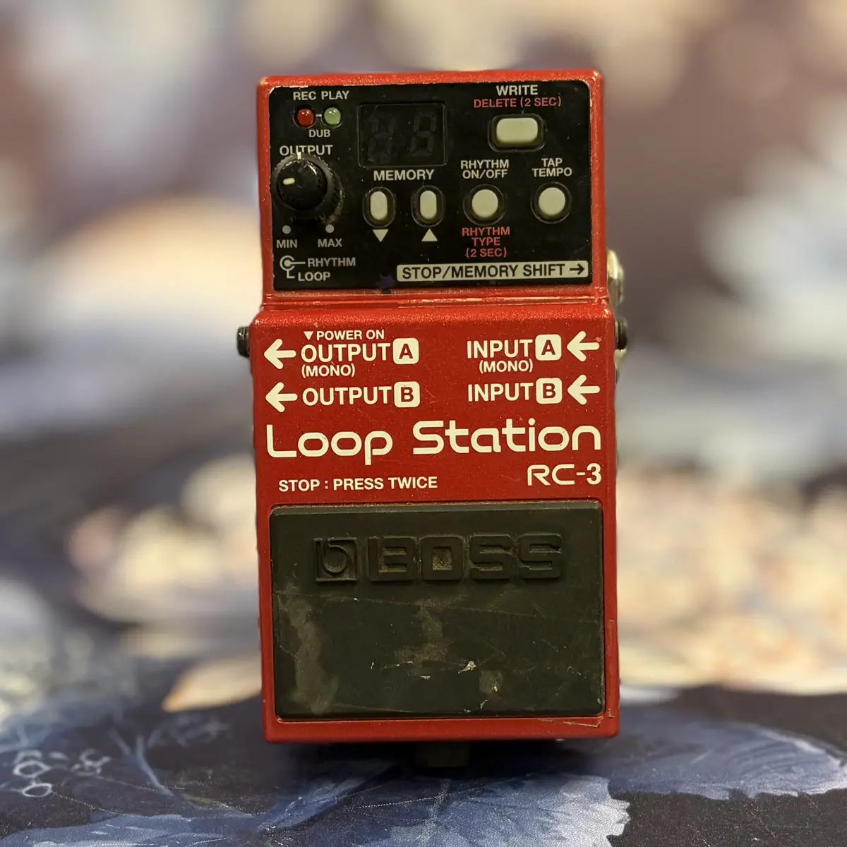 Boss Rc-3 Loop Pedal Used 1