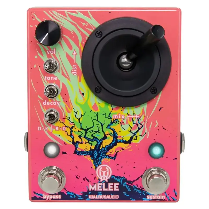 Walrus Audio Melee: Wall Of Noise Reverb & Distortion *Free Shipping In The Us* 1