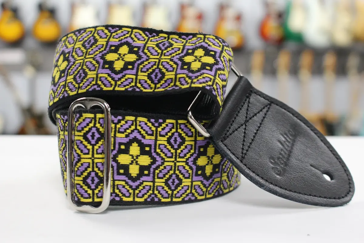 Souldier Gs1361 Octagon Star Guitar Strap *Free Shipping In The Usa* 1