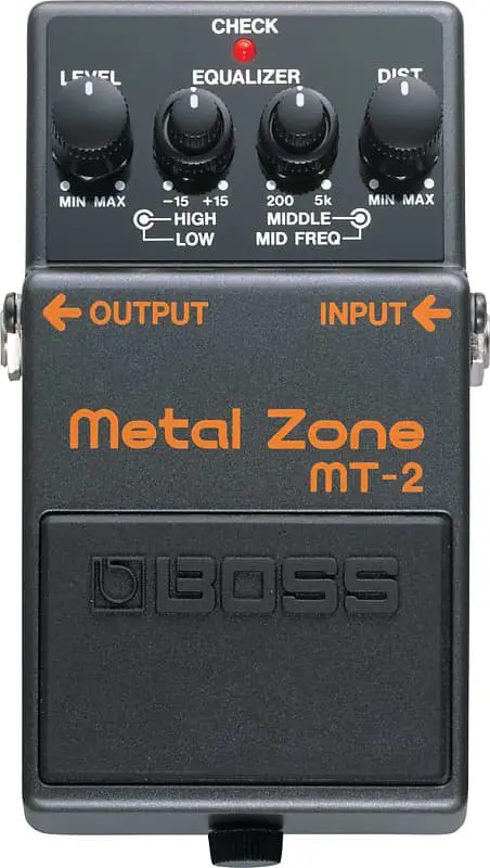 Boss Mt-2 Metal Zone Distortion *Free Shipping In The Usa* 1