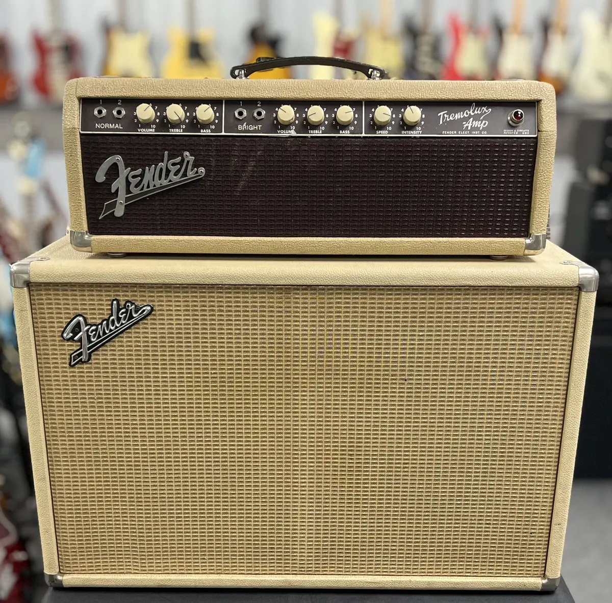1962 Fender Tremolux 6G9-A Head & Cabinet 1