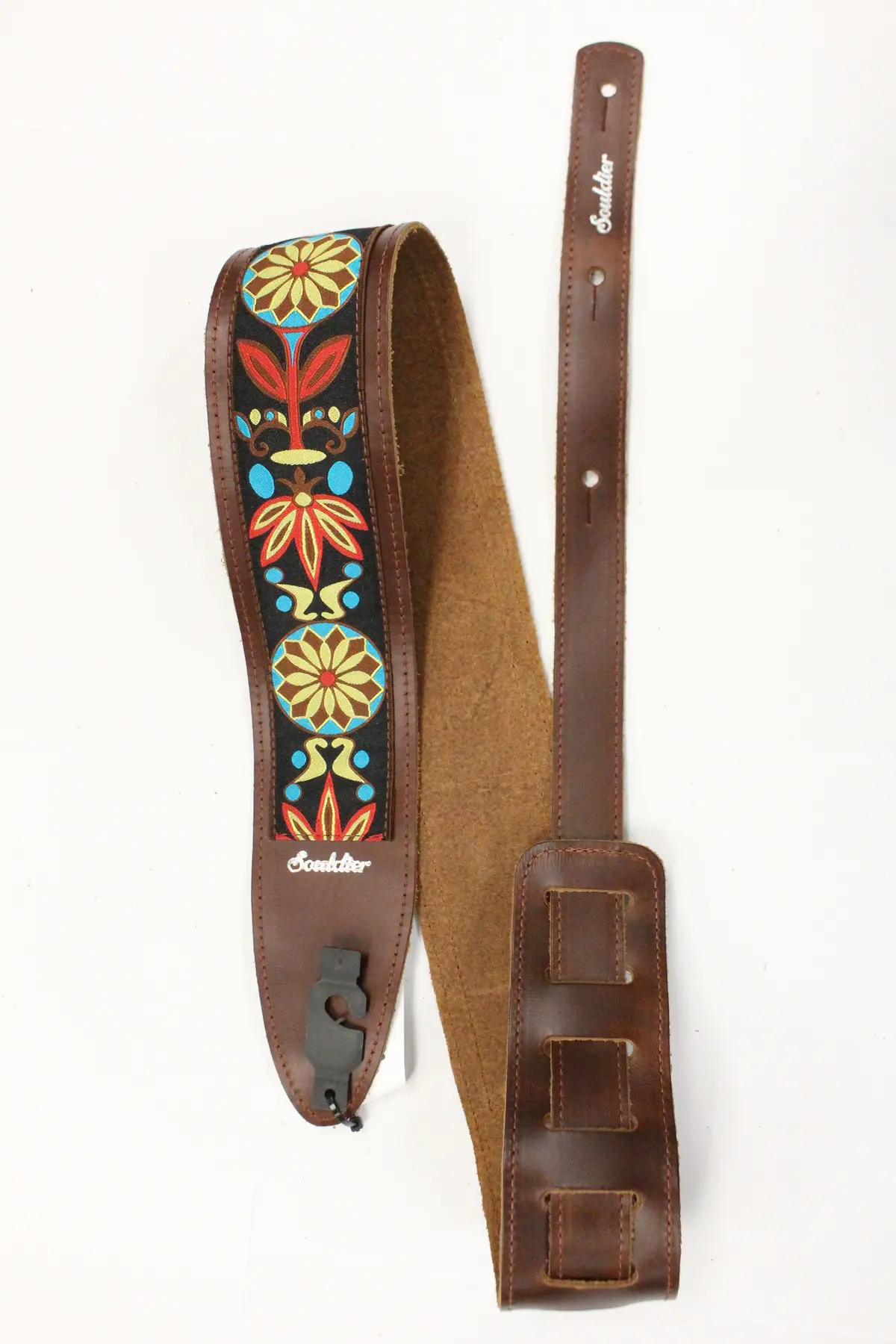 Souldier Daisy Nutmeg Torpedo Guitar Strap *Free Shipping In The Usa* 1