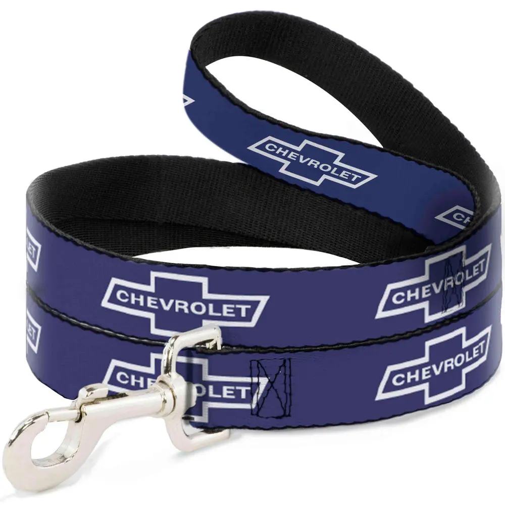 1965 Chevrolet Bowtie Blue & White Dog Leash 1
