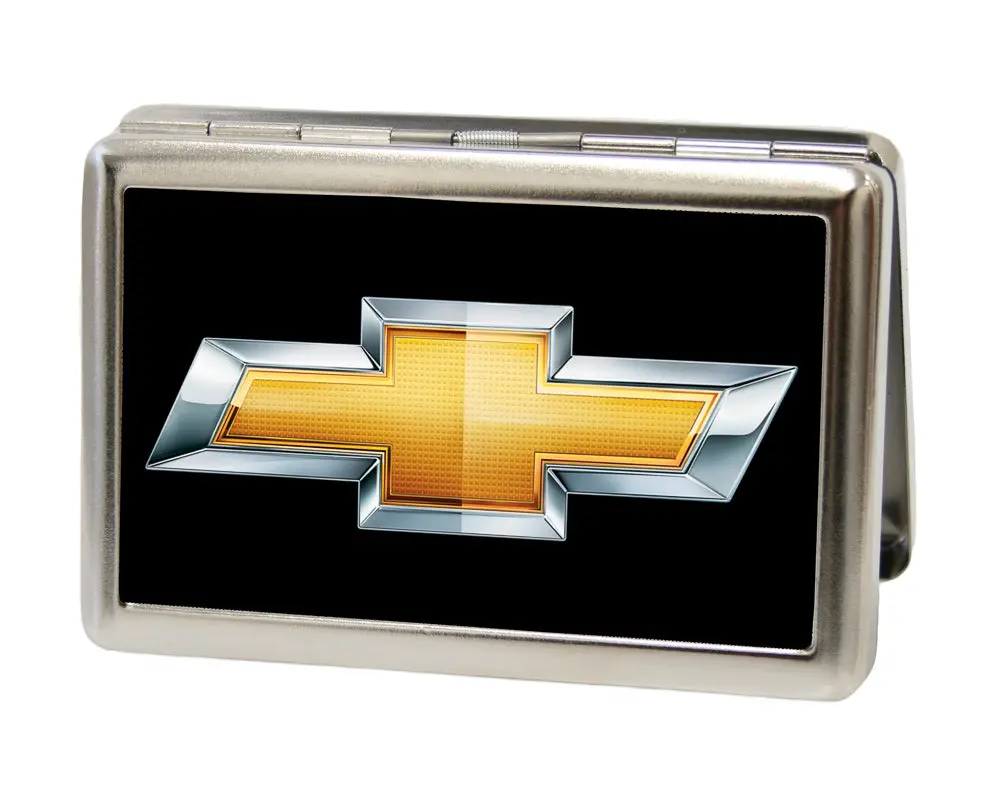 Chevrolet Bowtie Logo Fcg Business Card Holder - Large 1