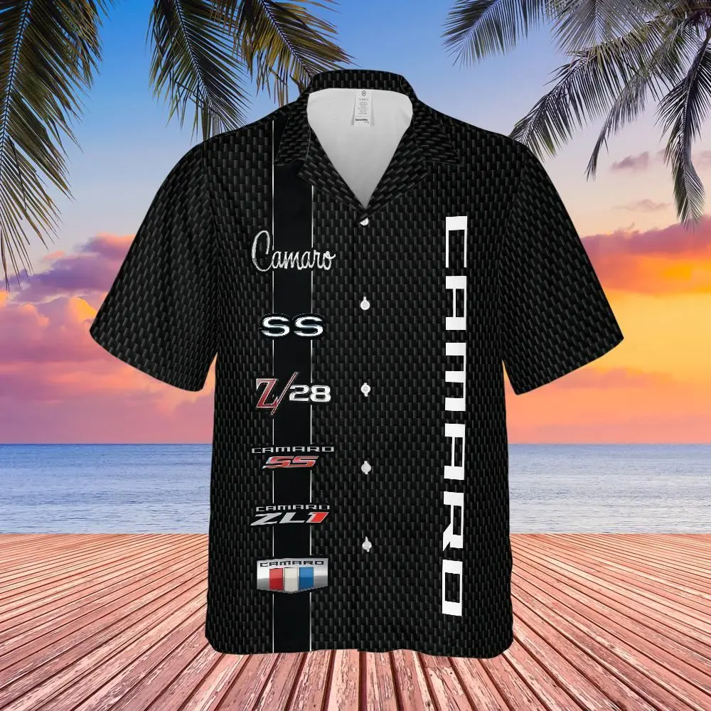 Chevrolet Camaro Generations Hawaiian Shirt For Men 1