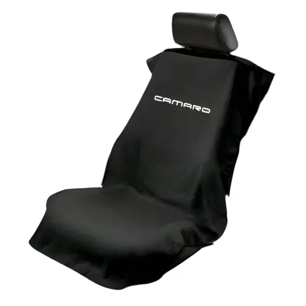 Camaro Logo Seat Towels - Black, Grey Or Tan Seat Covers 1