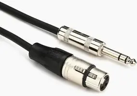 Pro Co Bpbqxf-5 Excellines Balanced Patch Cable - Xlr Female To Trs Male 1