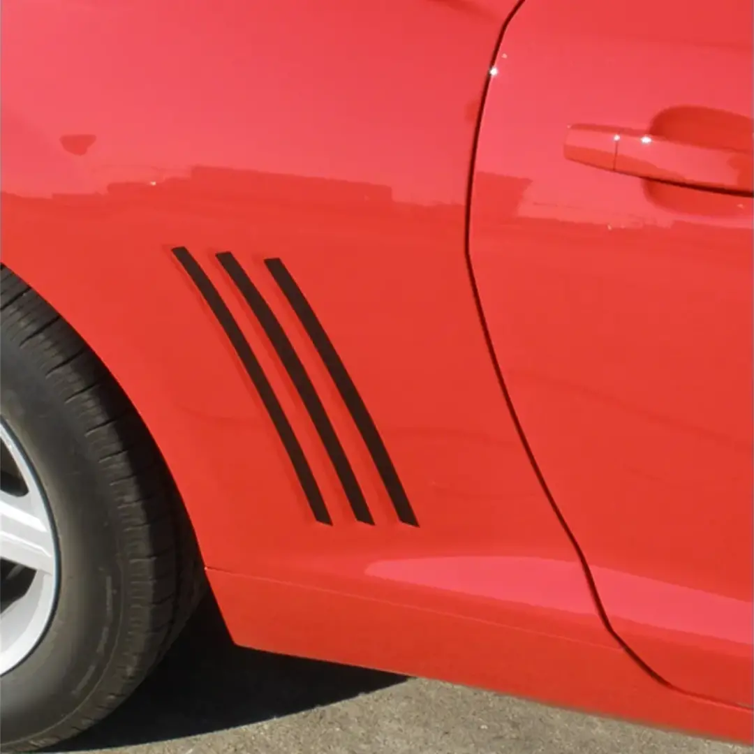 2010-2013 Chevrolet Camaro Side Fender Gill Decals - Ca 1
