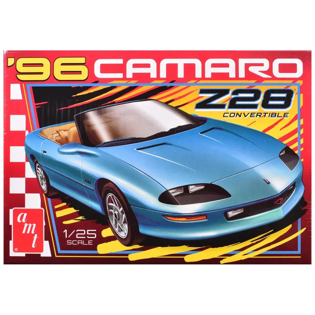 Skill 2 Model Kit 1996 Chevrolet Camaro Z28 Convertible 1/25 Scale Model 1