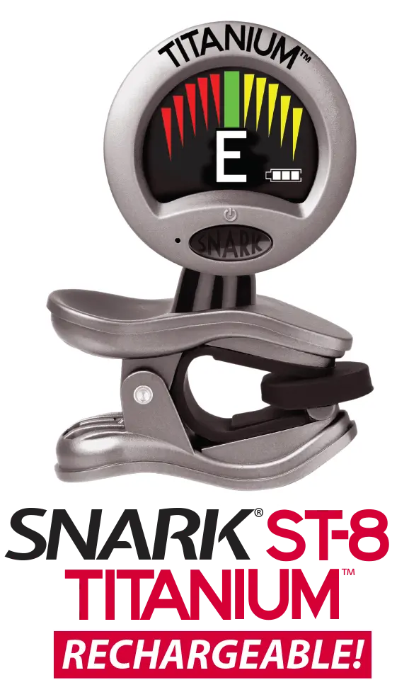 Snark St-8 Titanium Clip On Tuner 1