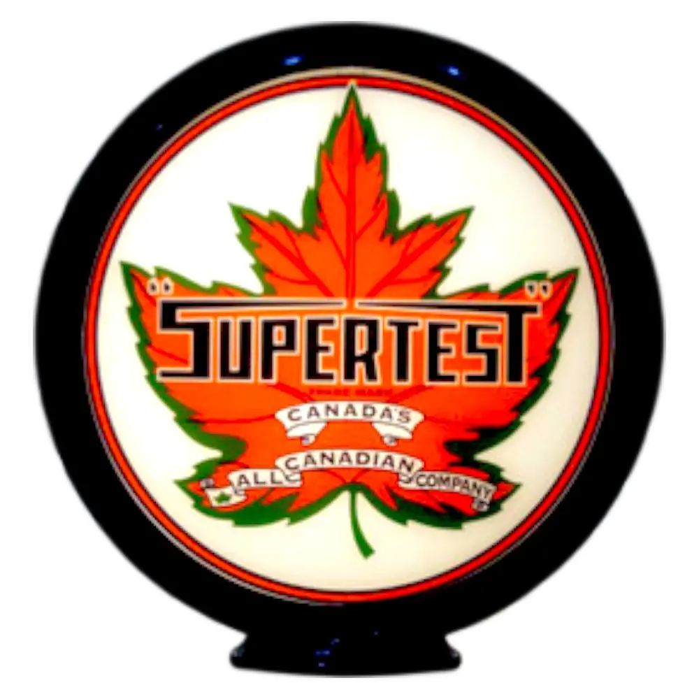 Supertest Lighted Globe Gas Pump Topper 1