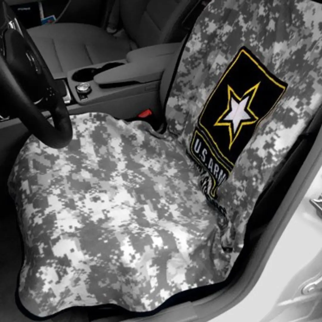 U.S. Army Camo Seat Towel Seat Cover 1