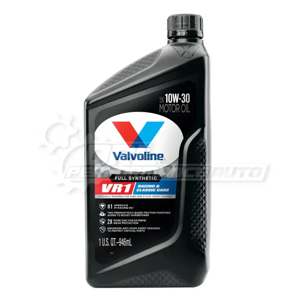 Valvoline Vr1 Full Synthetic Racing Motor Oil Sae 10W-30 1