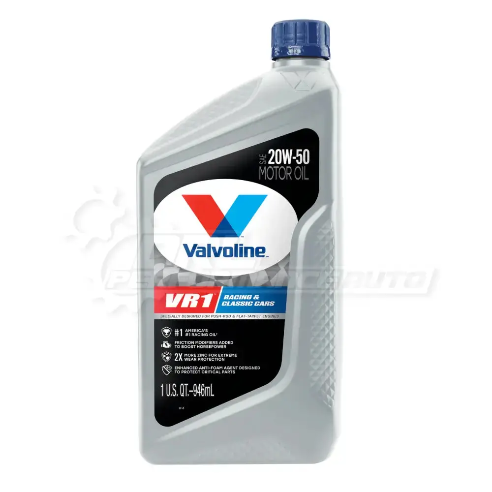 Valvoline Vr1 Racing Motor Oil Sae 20W-50 1