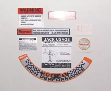 Decal Kit - Xb 8 Decals 1
