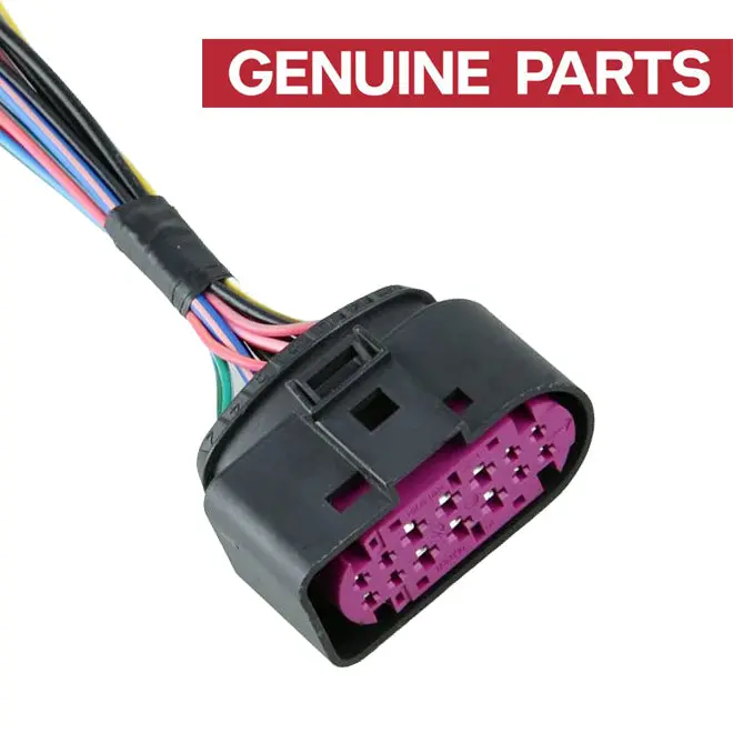 Genuine 14 Pin Plug Pigtail Xenon Headlight Connector For Audi Q5 A4 1J0973737 - #24914-47101 1