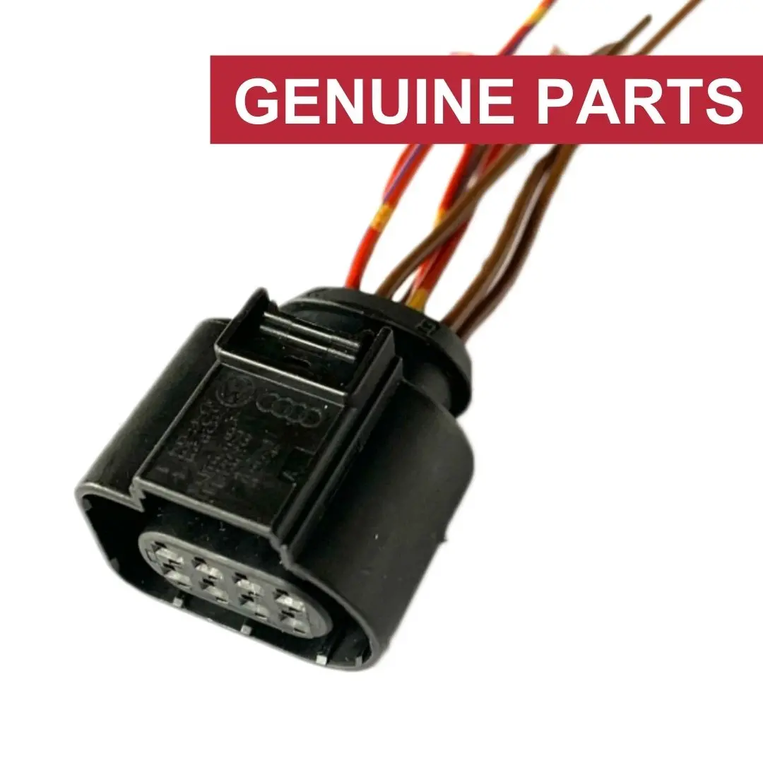 Genuine 8 Pin Plug Wiring Connector 4H0973714 Replacement For Vw Audi Skoda Seat - #24941-47101 1