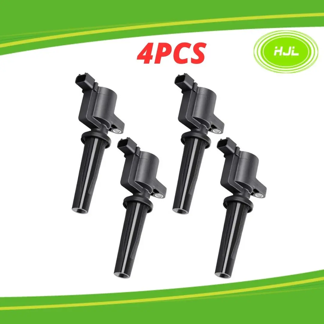 4 Ignition Coil For Ford Mazda Mercury Escape Focus Tribute Mariner 2.0L 2.3L Dohc Replacement For Fd505 Dg501 Dg504 Dg541 Dg5007 - #31399-73104 1