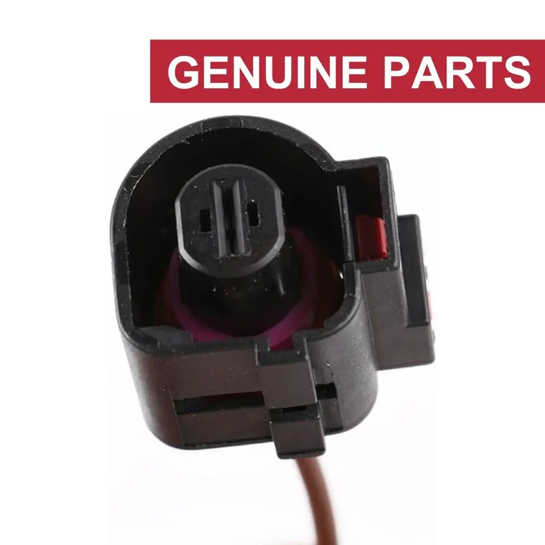 Genuine 1 Pin Plug Wiring Connector 1K0973751 For Vw Audi Skoda Seat Tiguan 1 Pin Plug Socket Connector Wire Tiguan Beetle Passat A4 A5 A3 Q5 Q3 - #24944-47101 1