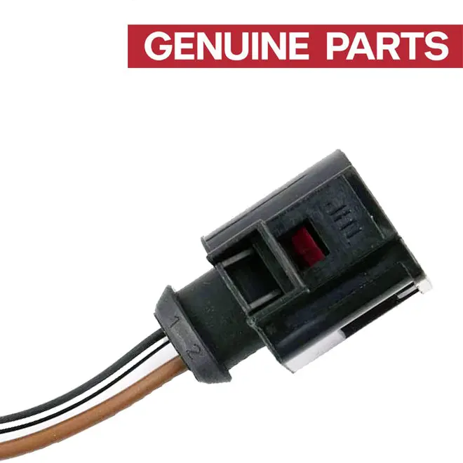 Genuine 2-Pin 4D0971992 Electrical Horn Connector Pigtail Plug For Audi Skoda Vw - #24902-47101 1