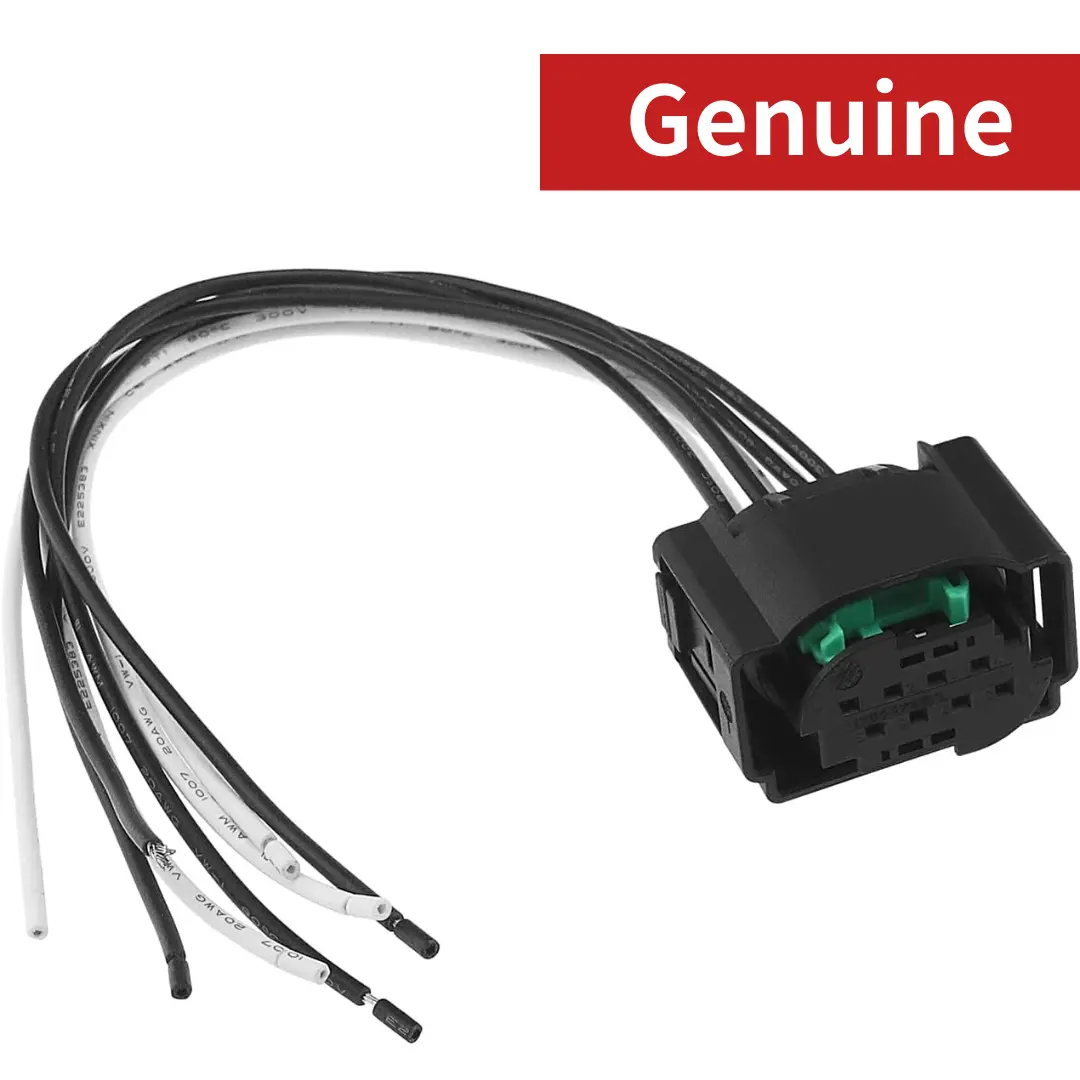 Skoda Genuine 8 Pin Car Radar Sensor Connection Plug And Harness 4F0972708 For Vw Audi Bmw 8 Pin Plug Socket Connector Wire  - #24961-47101 1