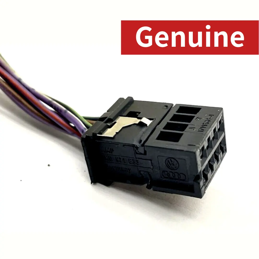Audi Genuine 8 Pin Plug Wiring Connector 8K0971833 For Audi A1 Mk1 8 Pin Plug Socket Connector Wire - #24962-47101 1