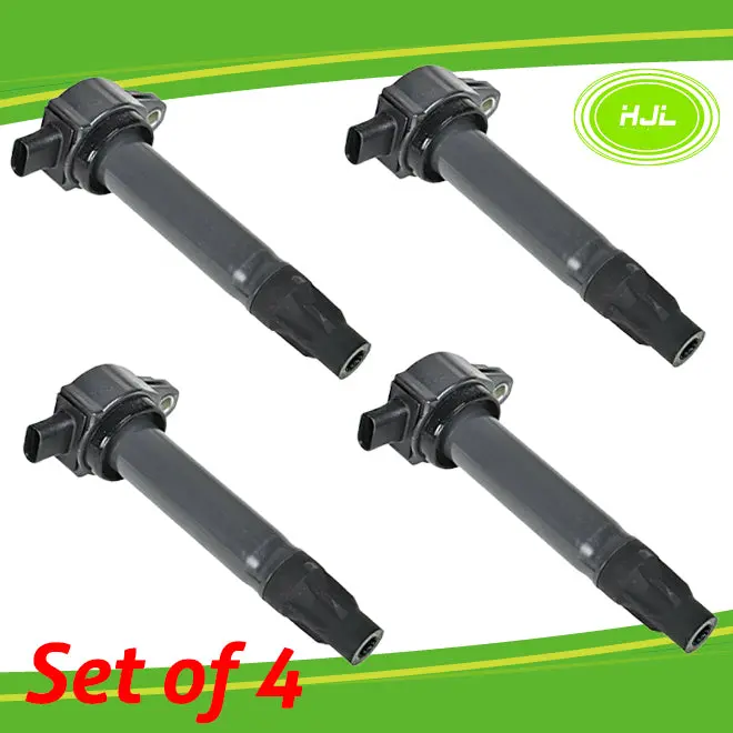 4 Ignition Coils Replacement For Chrysler Sebring 200 Dodge Avenger Caliber Journey Jeep Compass Patriot Naturally Aspirated Reference Part Number:4606824Ab 5C1644 C-1587 Gn10346 Uf557 C1587 - #33034-73104 1