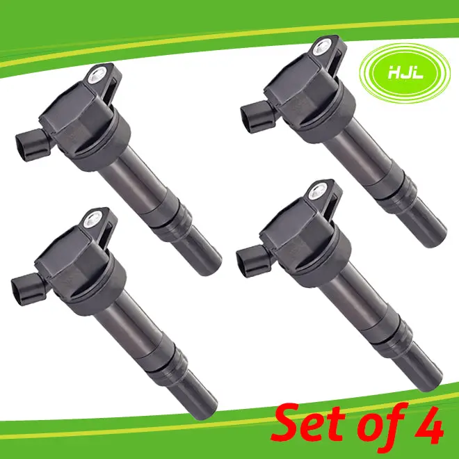 4 Ignition Coils Replacement For Hyundai Elantra Gt Tucson Kia Soul Forte L4 Gas Dohc Naturally Aspirated/Turbocharged Reference Part Number: Uf651 5C1861 C1804 1788511 273002E000 - #41036-73104 1